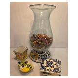 Mexican Design Hurricane Candle Lamp and More