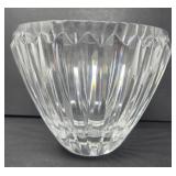 Crystal Bowl Beveled Design