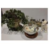 Home Decor, Asian Bowl, RCA Ceramic Dog