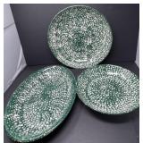 Three Ceramic Platters