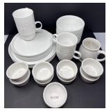 White Dishware