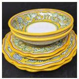 Italian Ravello Hand Painted Plates and More