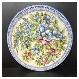 Italian Hand Painted Platter Biagiolii Gubbio