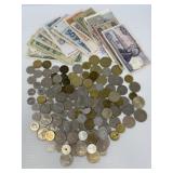 Foreign Currency and Coin Collection