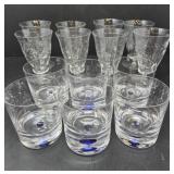 Crystal Stemware and Barware Glasses