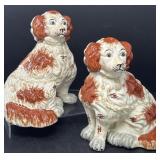 Staffordshire Style King Charles Spaniel Figurines