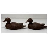 Red Mills Mfg Duck Figurines