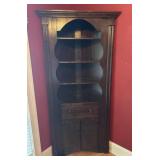 Antique Style Pine Corner Cabinet