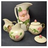 Franciscan "Desert Rose" Creamers and Sugar Pot
