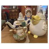 Animal Teapots