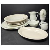 White Corelle and Ceramics
