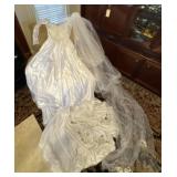 Eve of Milady Wedding Gown and. Veil D