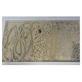 Assortment of Pearl Necklaces