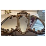 Ornate Vintage Gold Wall Mirror