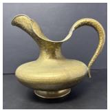 Hammered Metal Pitcher