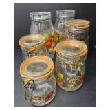 Glass Canisters
