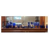 Cobalt Blue Glass Assortment
