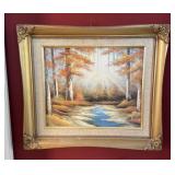 Landscape Scene Signed by Artist