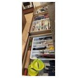 Three Drawers of Various Kitchen Utensils