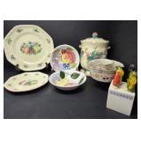 Fruit Dishes and Cookie Jar