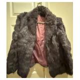 Gray Fur Coat
