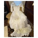 Wedding Gown and Headpiece C