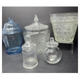 Glass Containers with Tops