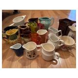 Assorted Ceramic Pitchers