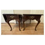 Pair of Bassett Furniture End Tables
