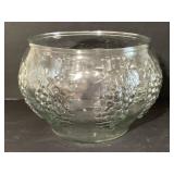 Glass Punch Bowls with Cups