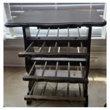 Side Table with Storage for Shoes, Magazines,