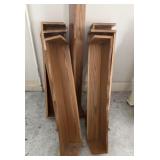 Vintage Wooden Cornice Boxes