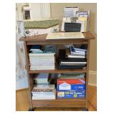 Mobile Media Cart of Art and Stationary Supplies