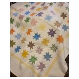 Handmade Quilt, Star Pattern