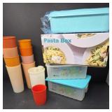 Tupperware and Pasta Cooker