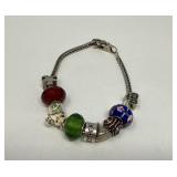 Sterling Charm Bracelet