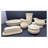 Six Pfaltzgraff Remembrance Serving Pieces A