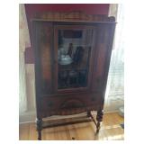 Revival Style China Cabinet