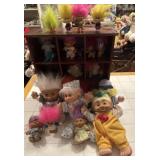 Collection of Troll Dolls