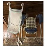 Baby Doll Stroller and Swing