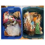 Barbies and Barbie Clothes