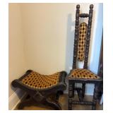 Prayer Chair and Bench