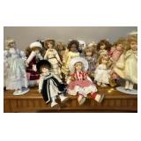 Assorted Porcelain Dolls