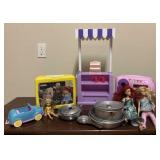 Dolls, Toys, and Lunchbox