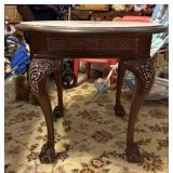 Round Wood Table
