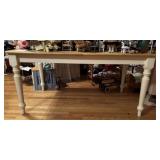 Tile and Wood Kitchen Table