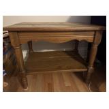 Wood Side Table