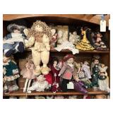 Collection of Vintage Dolls