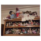 Collection of Dolls, Large Assortment of Styles