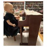 Collectible Doll with Piano